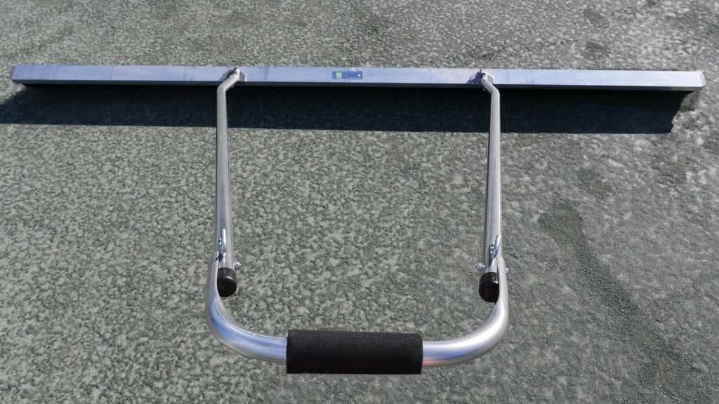 Stainless Steel Bristle Drag Brush, 6'